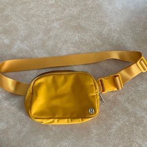 Lululemon yellow belt bag